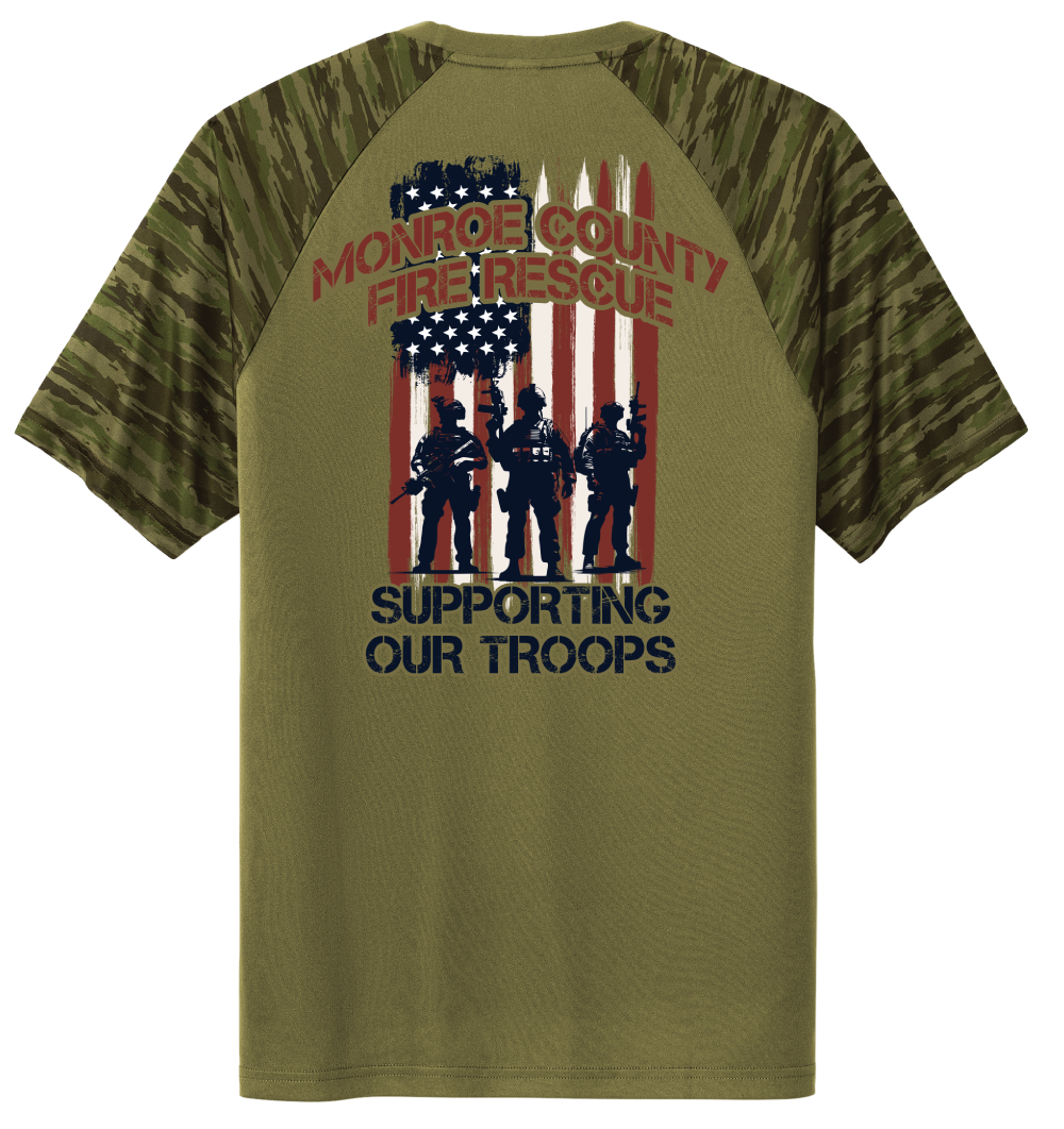 Veterans Drift Camo UV protection UPF 30 Short Sleeve
