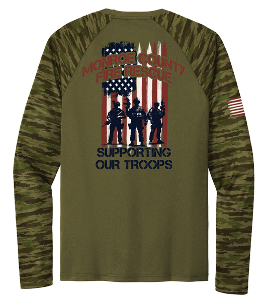 Veterans Drift Camo UV protection UPF 30 Long Sleeve