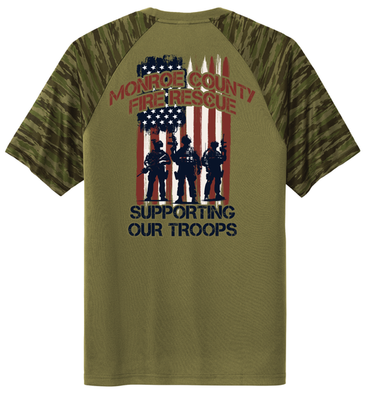 Veterans Drift Camo UV protection UPF 30 Short Sleeve